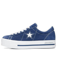 (WMNS) Converse MadeMe x One Star Platform Suede Ox 'Medieval Blue' 562960C