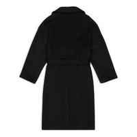 (WMNS) Balenciaga Raglan Coat 'Black' 725268TNU181000