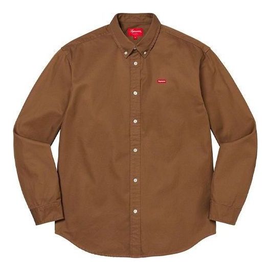 Supreme Small Box Shirt 'Brown' SUP-SS22-621