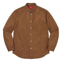 Supreme Small Box Shirt 'Brown' SUP-SS22-621