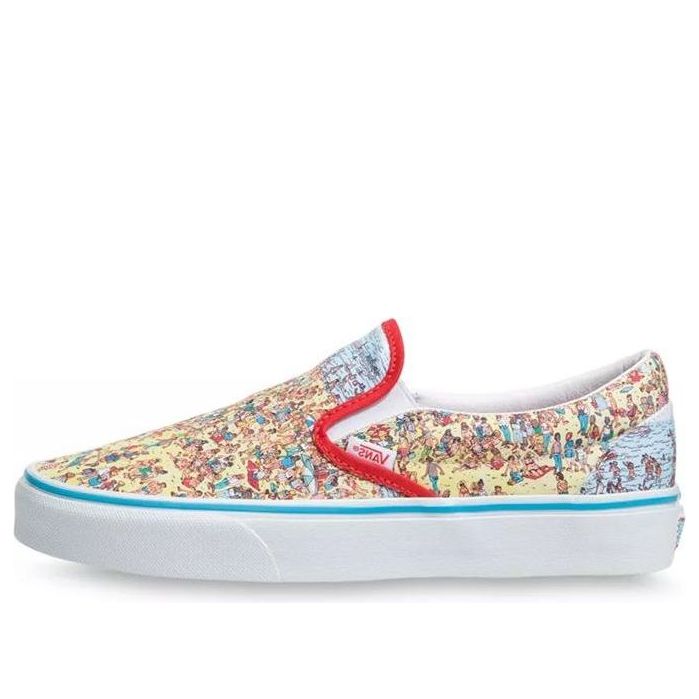 Vans Where's Waldo? x Classic Slip-On Kids 'Find Steve' VN0A4BUT3WO