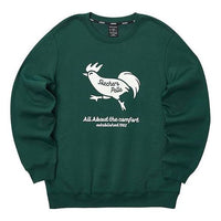 Skechers Casual Graphic Crew Sweater 'Green White' L423U074-02ZG