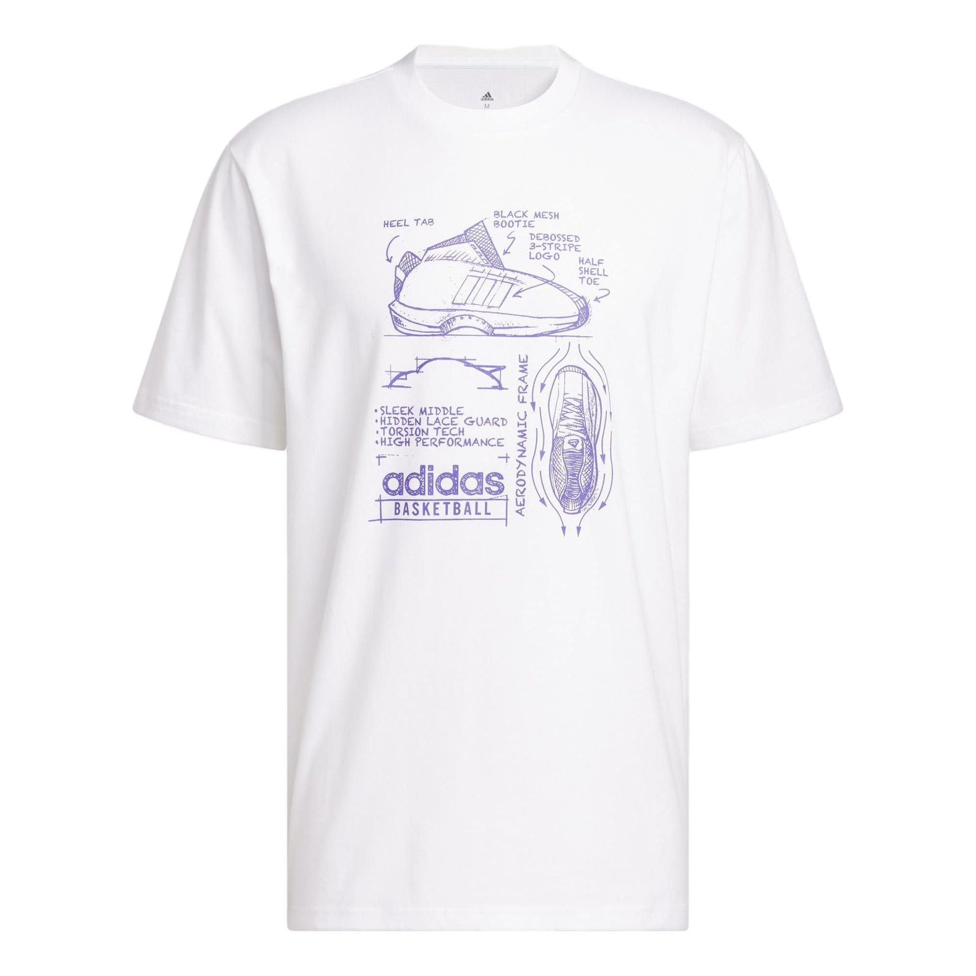 adidas Kobe Crazy 1 T-Shirts 'White' IA3264