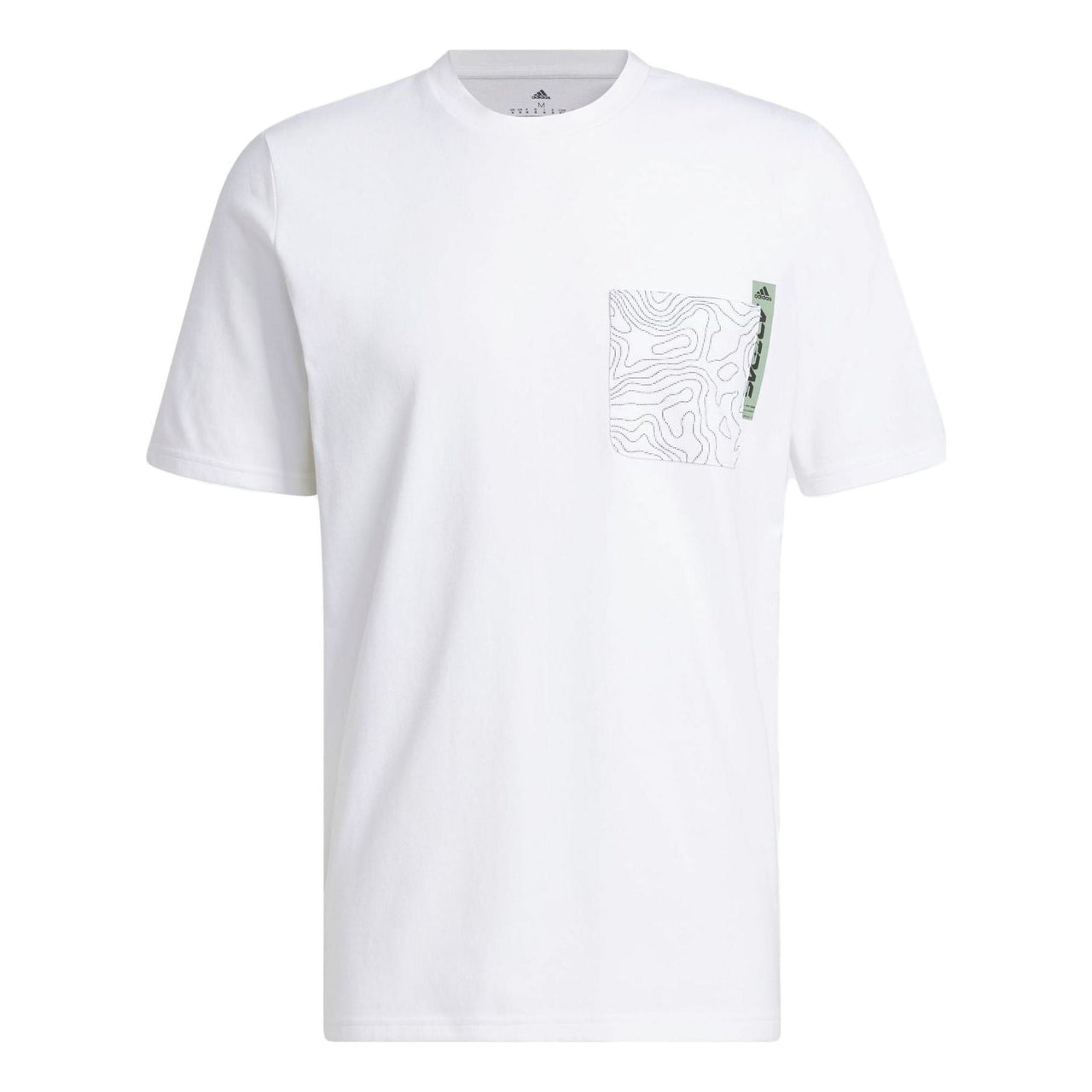 adidas City Escape Graphic Pocket Tee 'White' H49665