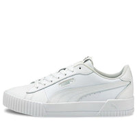 (WMNS) PUMA Carina Crew 'White Silver' 374903-02