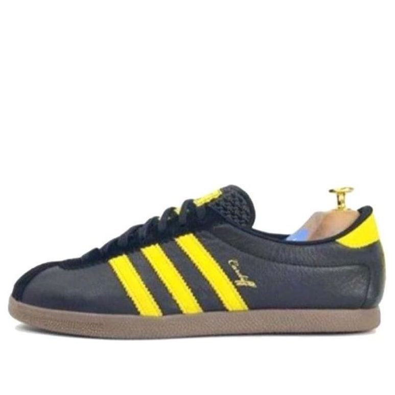 adidas originals cardiff 'Black Yellow' U43417