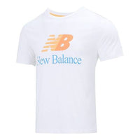 New Balance Essentials Big Logo T-shirt Asia Sizing 'White' AMT21529-WT