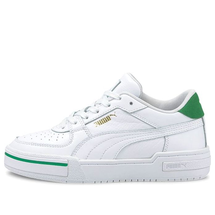 (GS) PUMA Ca Pro Heritage Casual Board Shoes White/Green 380547-03