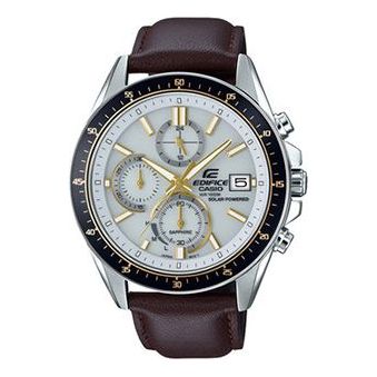 CASIO Minimalistic Casual waterproof quartz White Analog EFS-S510L-7AVUPR