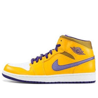 Air Jordan 1 Mid 'Lakers' 554724-708