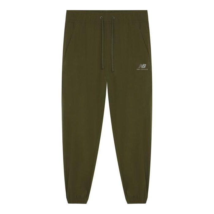 New Balance Sportswear Joggers Asia Sizing 'Olive Green' AMP22386-KAC