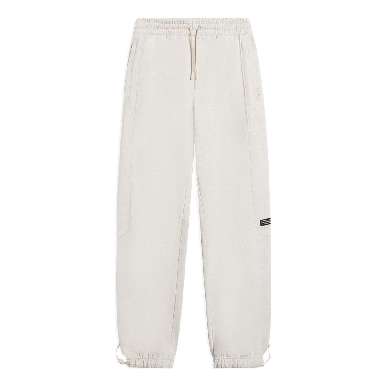 Li-Ning BadFive Knit Sweatpants 'Light Grey' AKLS643-1