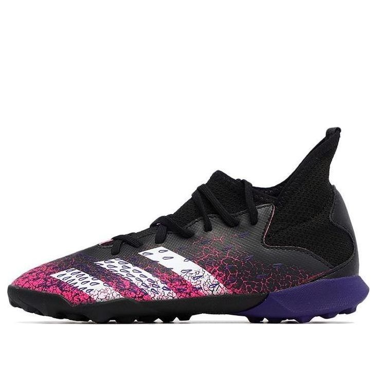(GS) adidas Predator Freak .4 TF Turf 'Black Pink' FW7533