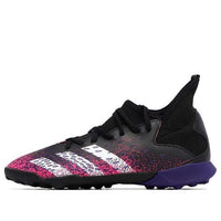 (GS) adidas Predator Freak .4 TF Turf 'Black Pink' FW7533