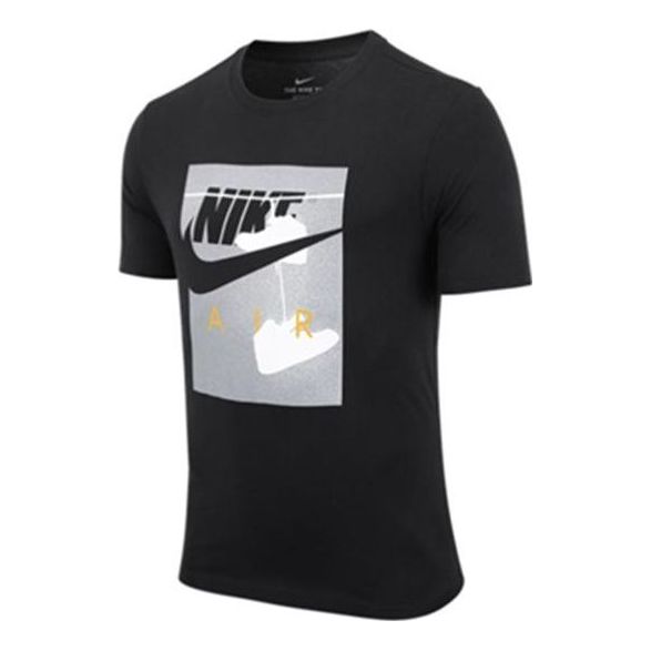 Nike logo T-shirt 'Black' CK9512-010