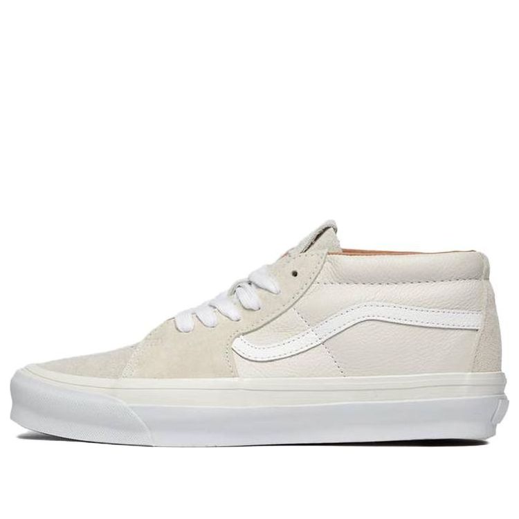 Vans Sk8-Mid LX OG 'Cream Beige White' VN0A4BVCWHT