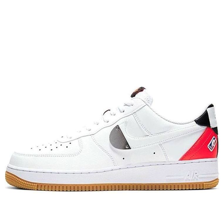 Nike x NBA Air Force 1 '07 LV8 'White Red Black' CT2289-101