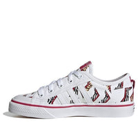 (GS) adidas Nizza J 'White Red' FY8433