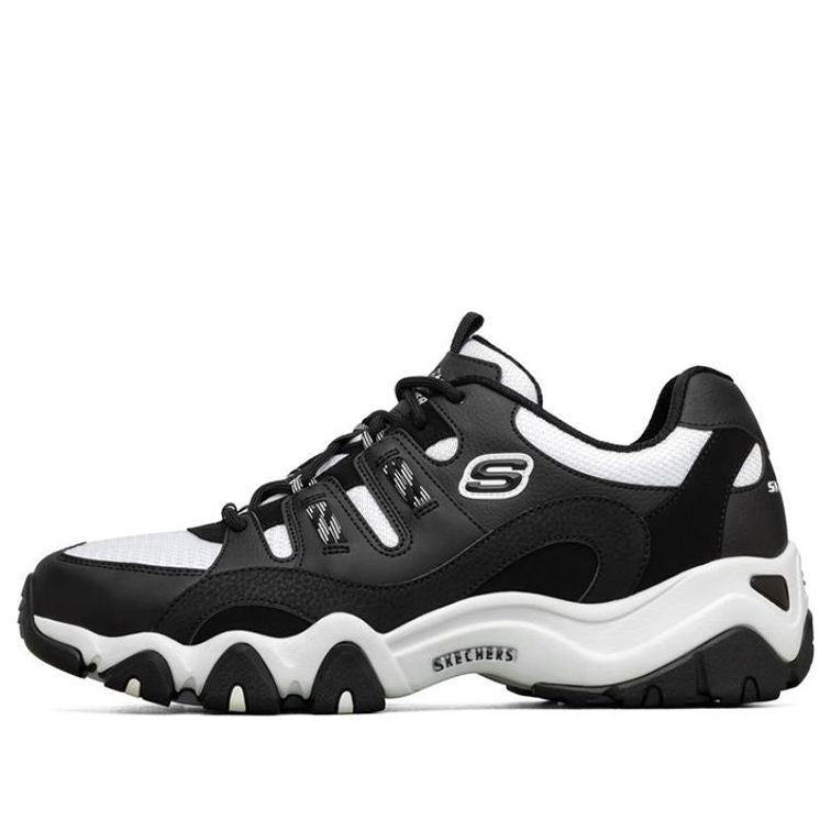 Skechers D'Lites 2.0 Running Shoes Black/White 888025-BKW