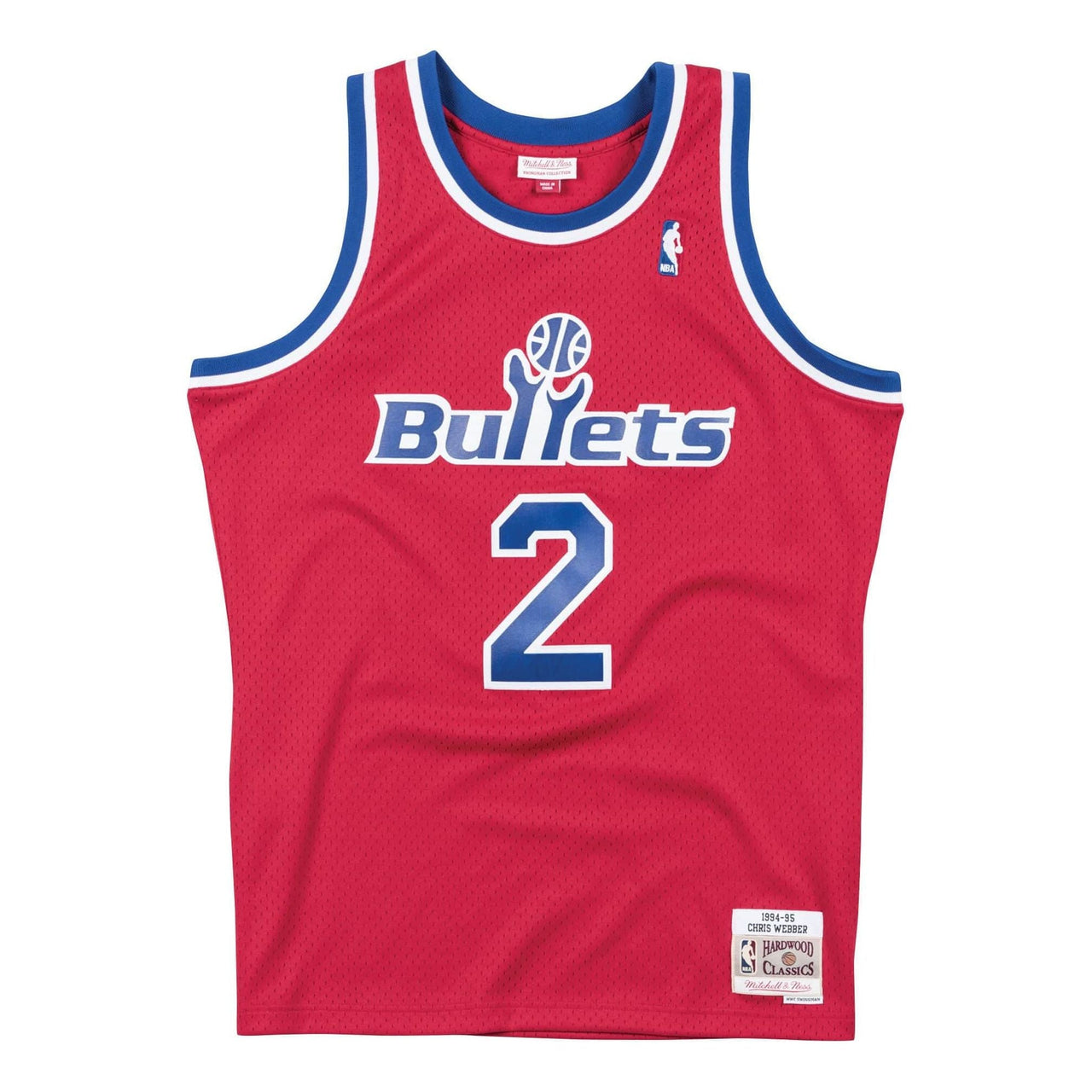 Mitchell & Ness x NBA Washington Bullets 1994-95 Road Swingman Jersey 'Chris Webber 2' SMJYGS18220-WBUSCAR94CWE