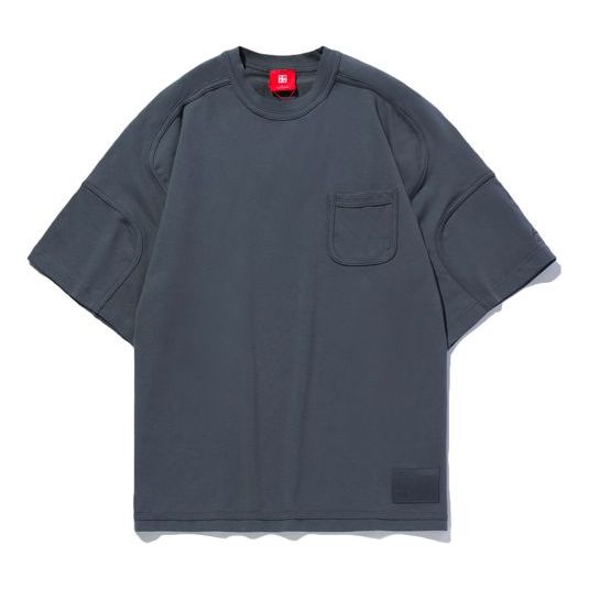 Li-Ning BADFIVE Loose Short Sleeve Gray AHSQ625-3