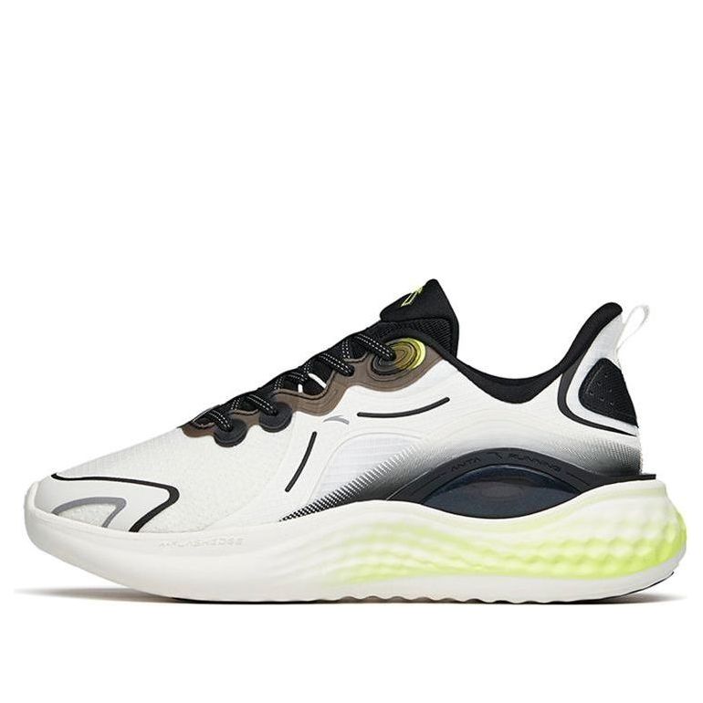 ANTA Running Series Sneakers 'White Black Green' 112145556S-2