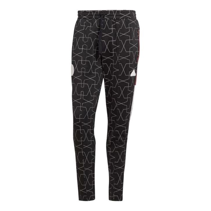 adidas 32 Teams Sweatpants 'Black Multi-Color' HS6470