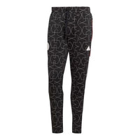 adidas 32 Teams Sweatpants 'Black Multi-Color' HS6470