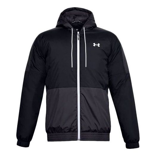 Men's Under Armour Sportstyle Insulate Training Sports Jacket Black 1355849-001