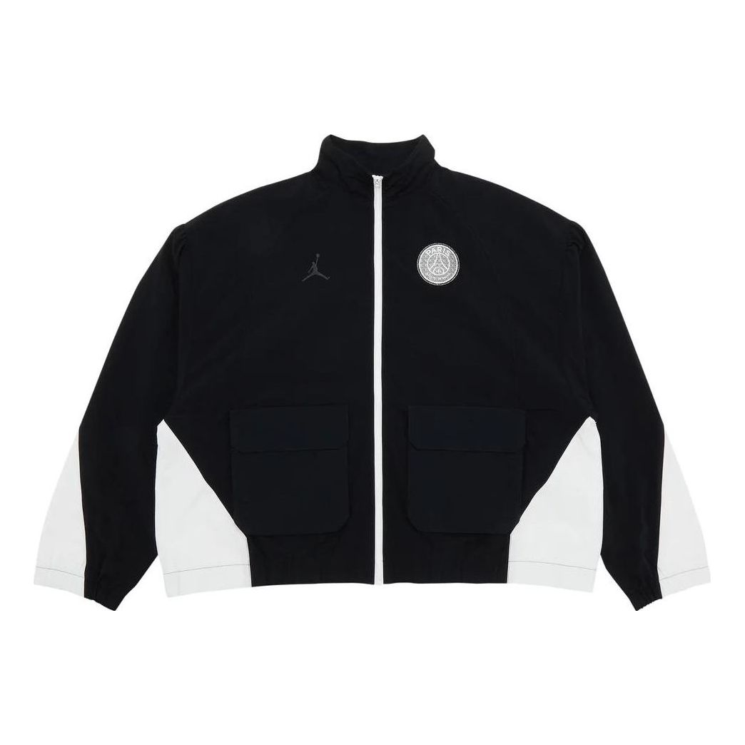 Air Jordan x Paris Saint-Germain Anthem Jacket 'Black White' DN3336-010