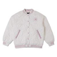 (WMNS) Converse Baseball Padded Jacket Asia Sizing 'Egret' 10025223-A01