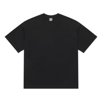 New Balance Linear Heritage Brushed Back Jersey Oversized T-Shirt Asia Sizing 'Black' AMT42335-BK