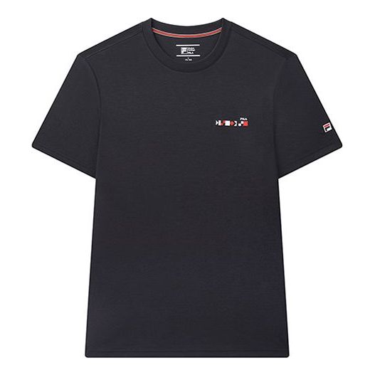 FILA Casual Cotton Minimalistic Sleeve Blue F11M021117F