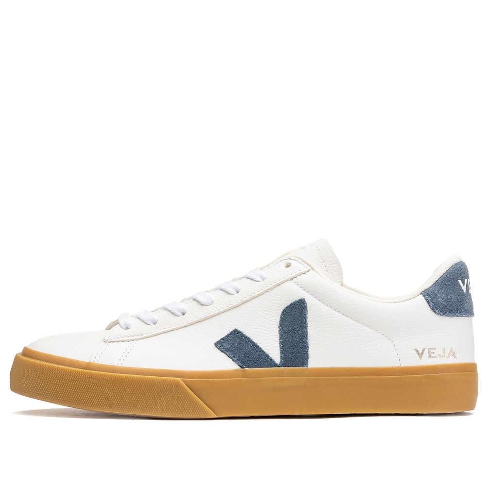 Veja Campo Chromefree Lace-Up Sneakers 'White Dark Blue' CP0503318