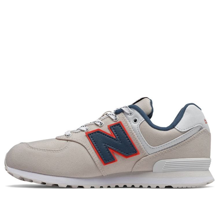 (GS) New Balance 574 Lifestyle Shoes Beige GC574SOM