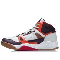 Li-Ning Basketball Shoes 'White Black Red' AGBR083-5