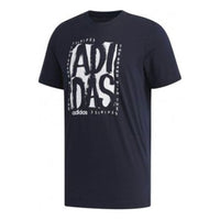 adidas M Stmp T Training Sports Short Sleeve Black FM6246