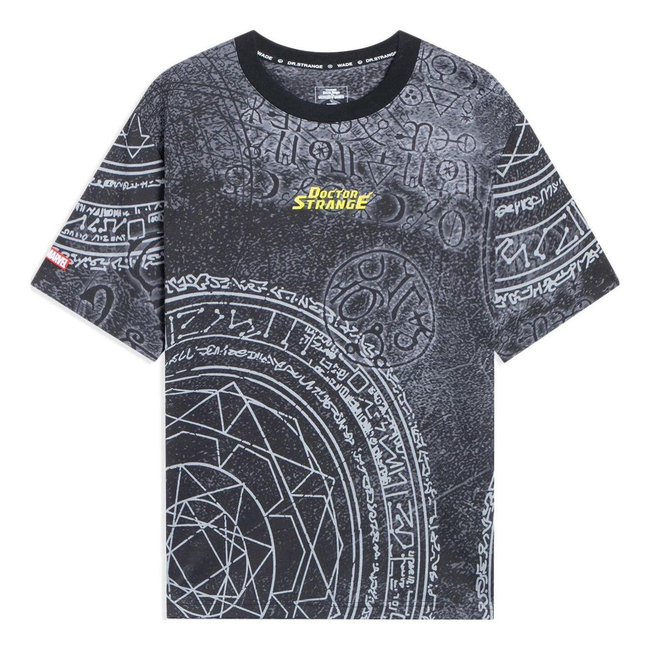 Li-Ning x MARVEL Doctor Strange Graphic T-shirt 'Grey' AHSS677-4