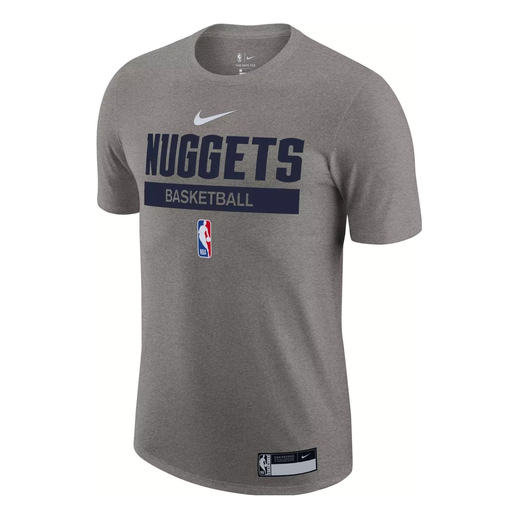Nike x NBA Denver Nuggets T-Shirts 'Grey' DR6461-063