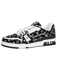 LOUIS VUITTON LV Trainer Sneakers 'Black Monogram' 1ABFTE