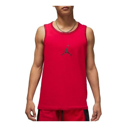 Air Jordan Dri-FIT Graphic Tanks Asia Sizing 'Red' DM1435-687