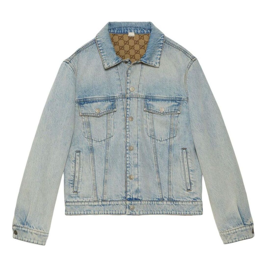 Gucci Reversible Denim Jacket 'Light Blue' 771818-XDCTO-4452