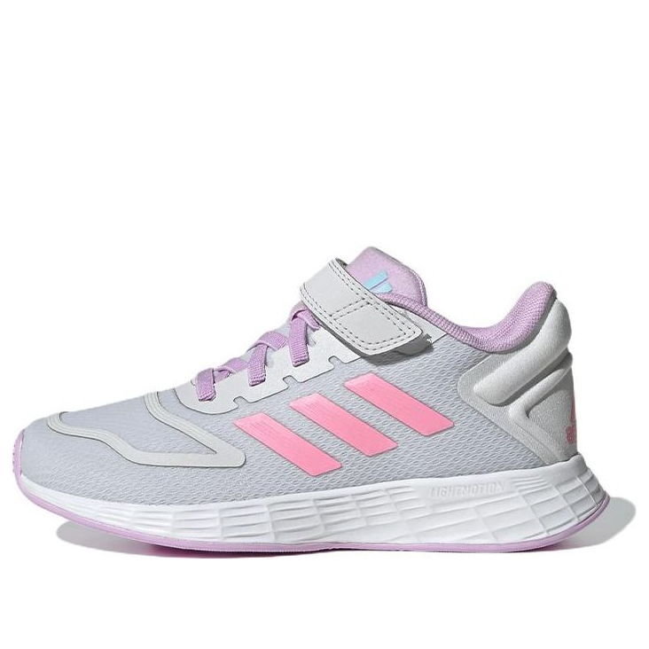 (PS) adidas Duramo 10 Elastic Lace 'Dash Grey Beam Pink' GV8923