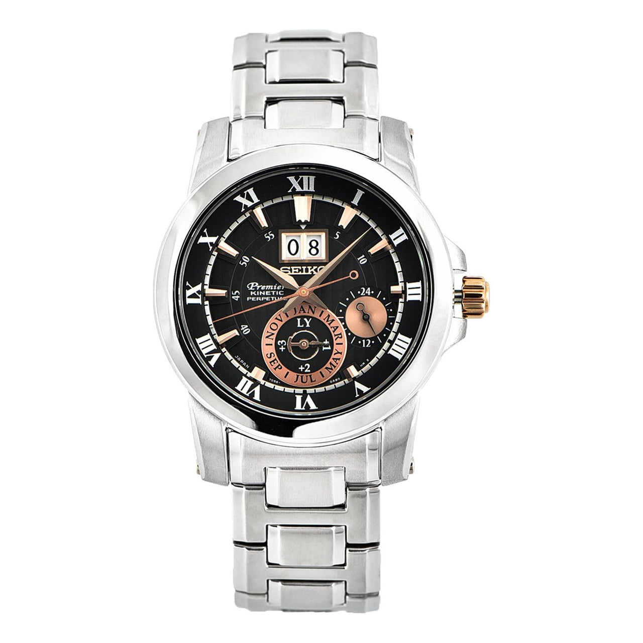 Men's SEIKO Business Premier Series Casual Steel strip quartz Watch SNP098J1