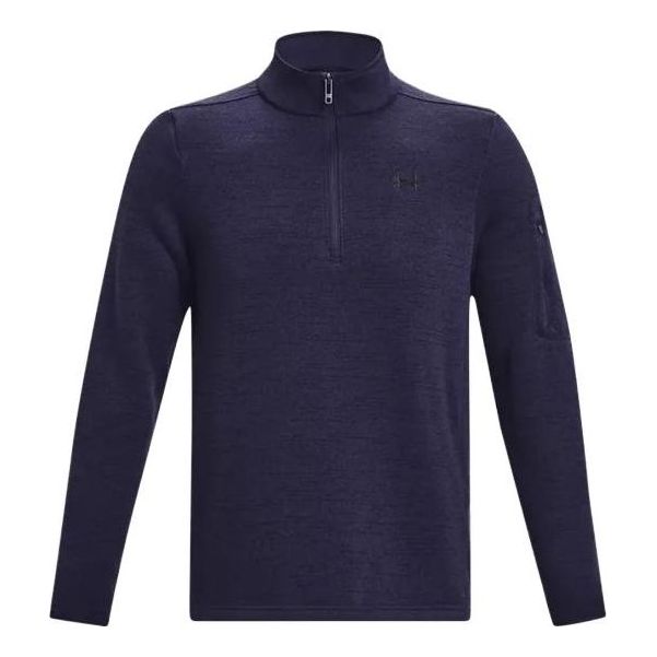 Under Armour Specialist 1/4 Zip Fleece Pullover 'Midnight Navy' 1380271-410