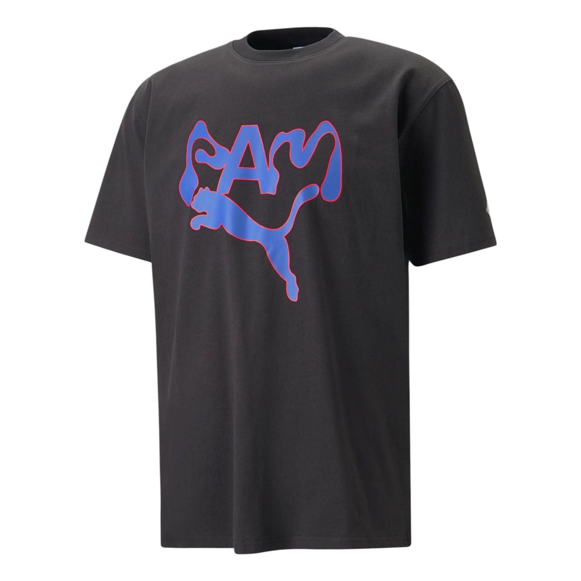 PUMA X Perks And Mini Graphic Tee 'Black Purple' 538810-01