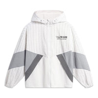 Li-Ning Way Of Wade Graphic Windbreaker 'White Grey' AFDU399-5