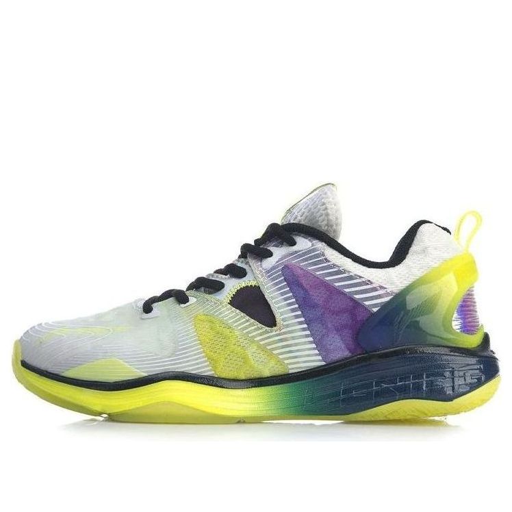 (WMNS) Li-Ning Gyrfalcon 'White Purple Green' AYAQ006-1