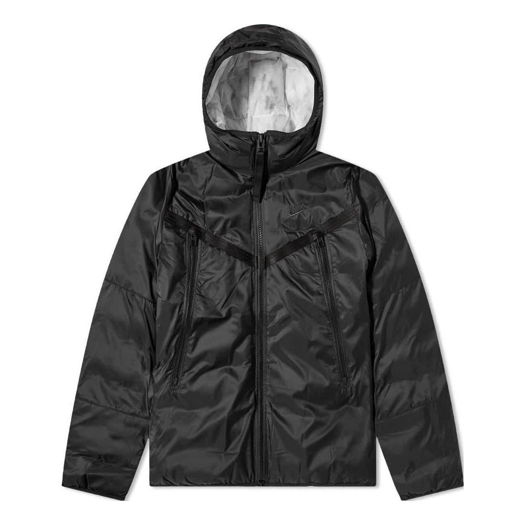 Nike Sportswear Therma-FIT Hooded Jacket 'Black' DD6944-010