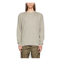 Fear of God Essentials FW21 Thermal Henley Grey FOG-FW21-126